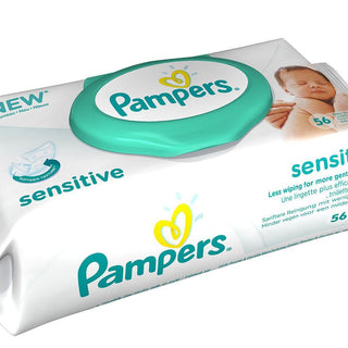 Pampers Sensitive 56 Baby Wipes