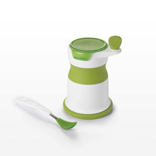 OXO TOT - Baby Food Mill with Silicone Feeding Spoon
