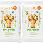 BabyGanics, Hand Sanitizing Wipes, Alcohol Free, Mandarin, 20 Wipes