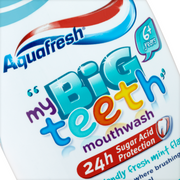 Aquafresh My Big Teeth Mouthwash Fresh Mint Flavour 6+ Years 300ml