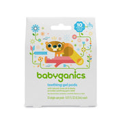 BabyGanics, Teething Gel Pods, 10 Single-Use Pods, 0.01 fl oz (0.3 ml) Each