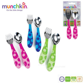 Munchkin, Toddler Fork and Spoon Set