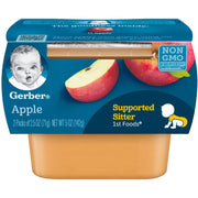 Gerber, 1st Foods, NatureSelect, Apples, 2 Packs, 2.5 oz (71 g) Each