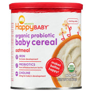 Happy Baby, Organic Probiotic Baby Cereal, Oatmeal, 7 oz (198 g)