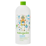 BabyGanics, Foaming Dish & Bottle Soap, Eco Refill, Fragrance Free, 32 fl oz (946 ml)