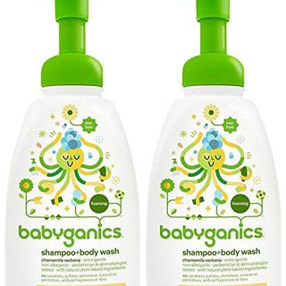 BabyGanics, Shampoo + Bodywash, Chamomile Verbena, 16 fl oz (473 ml)