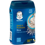 Gerber, DHA & Probiotic, Rice, Supported Sitter, 8 oz (227 g)