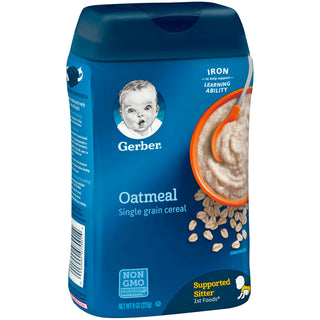 Gerber, Oatmeal Single Grain Cereal, 8 oz (227 g)