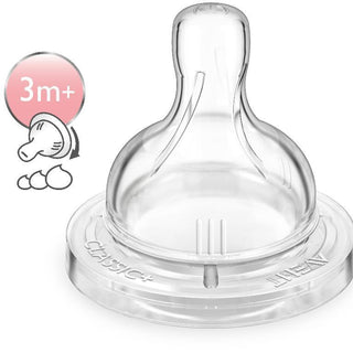 Philips Avent, Variable Flow Anti-Colic Nipples, 3 + Months, 2 Pack