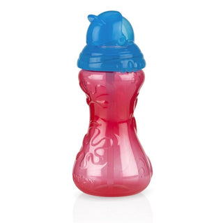 Nuby - Clik-it™ Flip it™ Straw Cup - Red