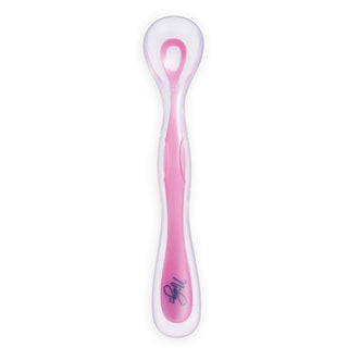 Nuby - Silicone Spoon-Pink