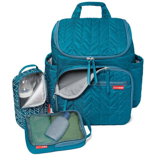 Skip*Hop - Forma Backpack - Peacock- New Quilted Pattern