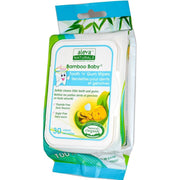 Aleva Naturals, Bamboo Baby Wipes, Tooth 'n' Gum, 30 Wipes