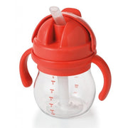 OXO TOT - Grow™ Straw Cup with Removable Handles - Orange - 6oz/150 ml